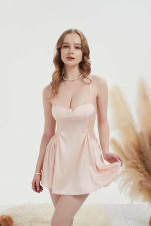 Silky Rose Nightdress