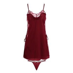 Black Strap Sides Loose Asian Teen Lingerie - Risette 