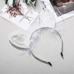 Fluffy Lace Sexy Anime Cat Ears - Risette 