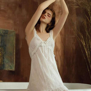 Sexy Sleepwear Summer Daywear Lace Suspenders - Risette 