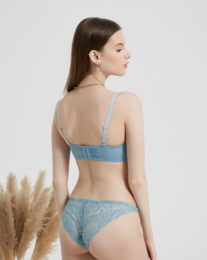 Fresh and Sexy Light Blue Lingerie 