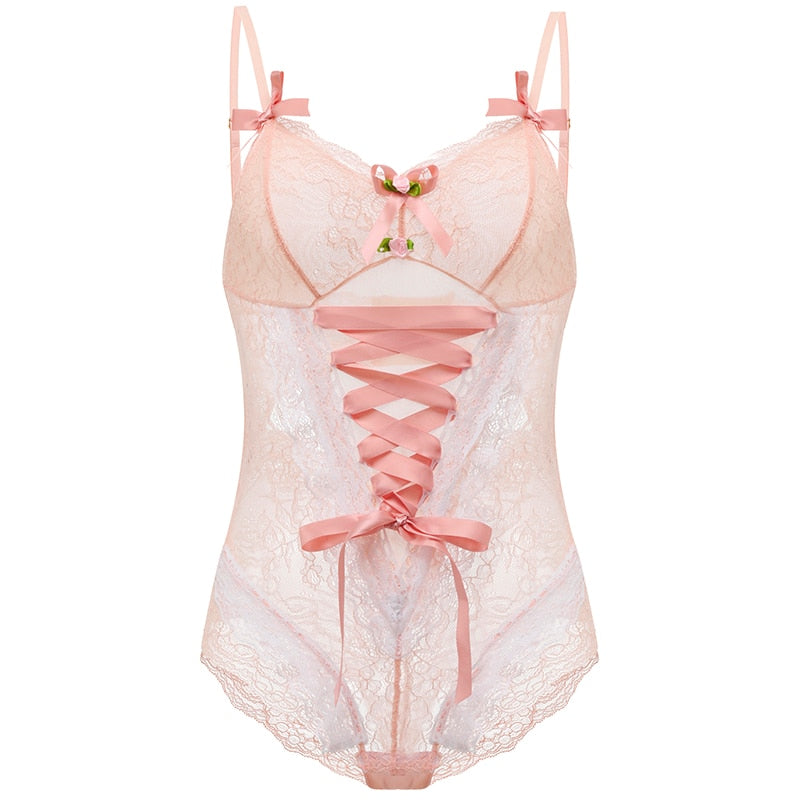 Lace Bodysuit Blush Online