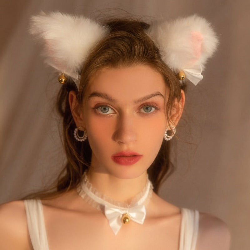 Fluffy Cat Ears Headband